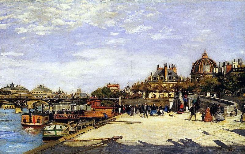 Pierre-Auguste Renoir The Pont des Arts China oil painting art